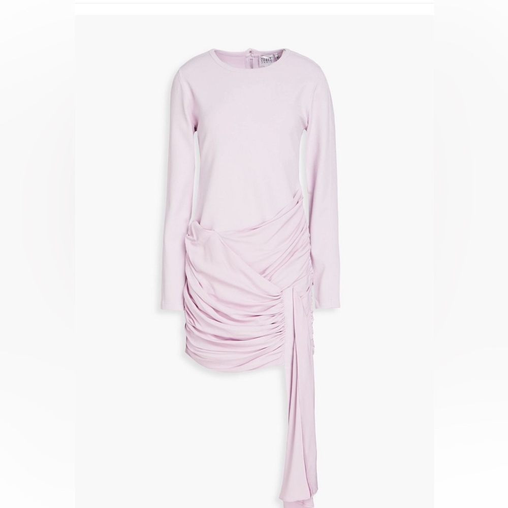 Herve Leger draped ruched mini dress